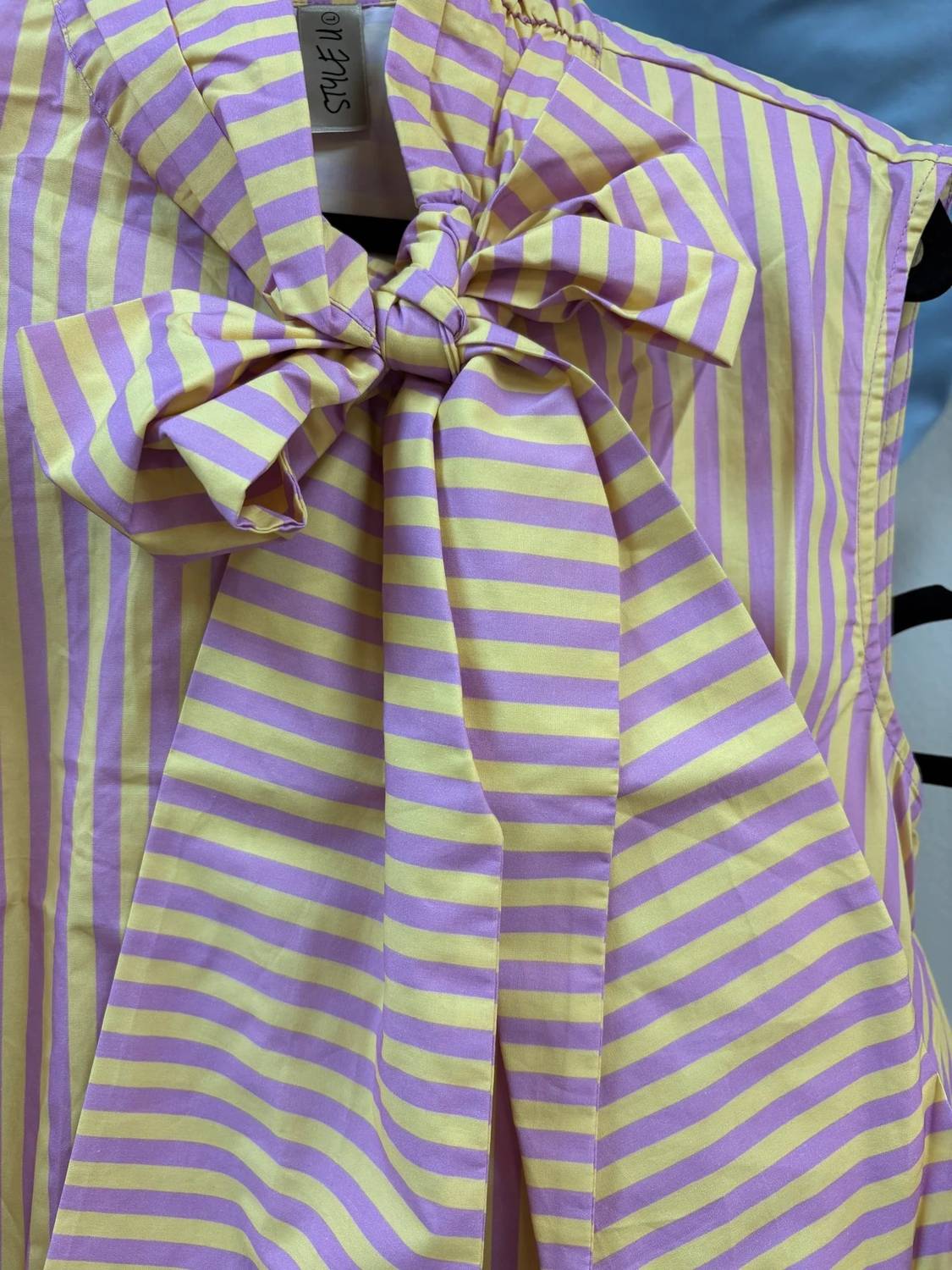 Tiger Tail Bow Blouse