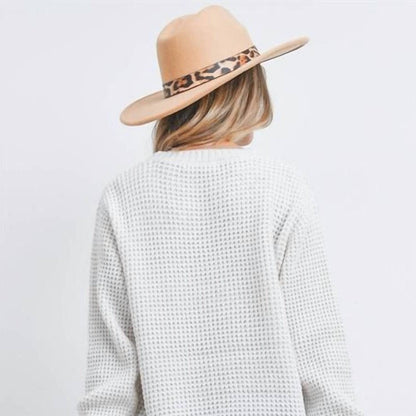Women's Felt Fedora Hat