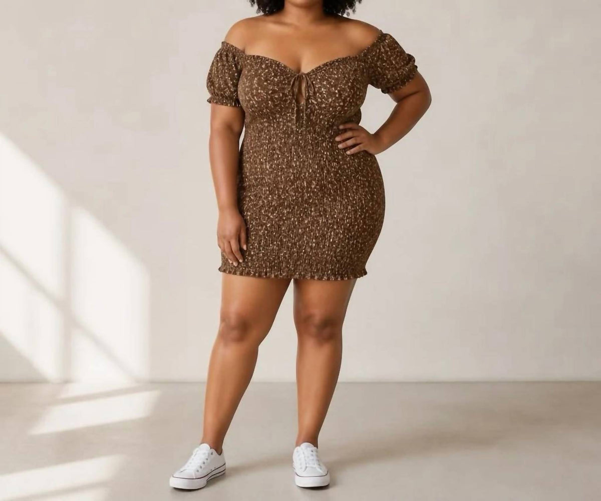 Peasant Top Bodycon Dress