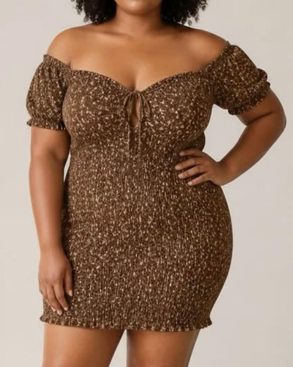 Peasant Top Bodycon Dress