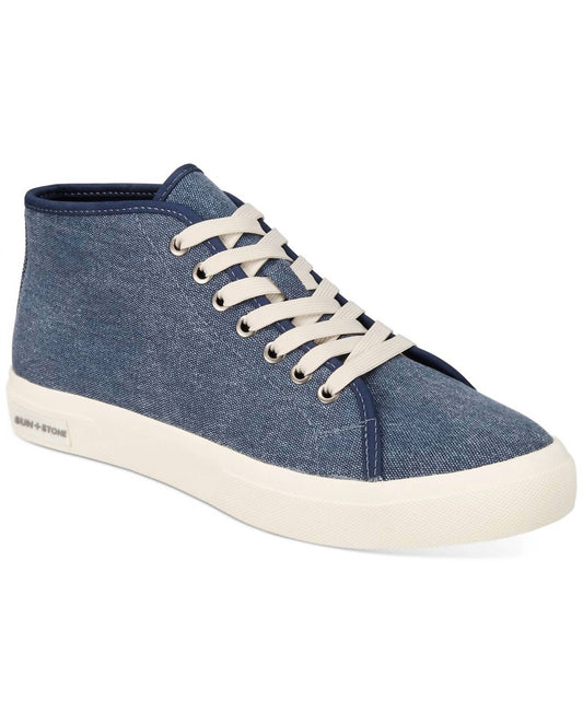Men's Mid-Top Lace-Up Sneakers