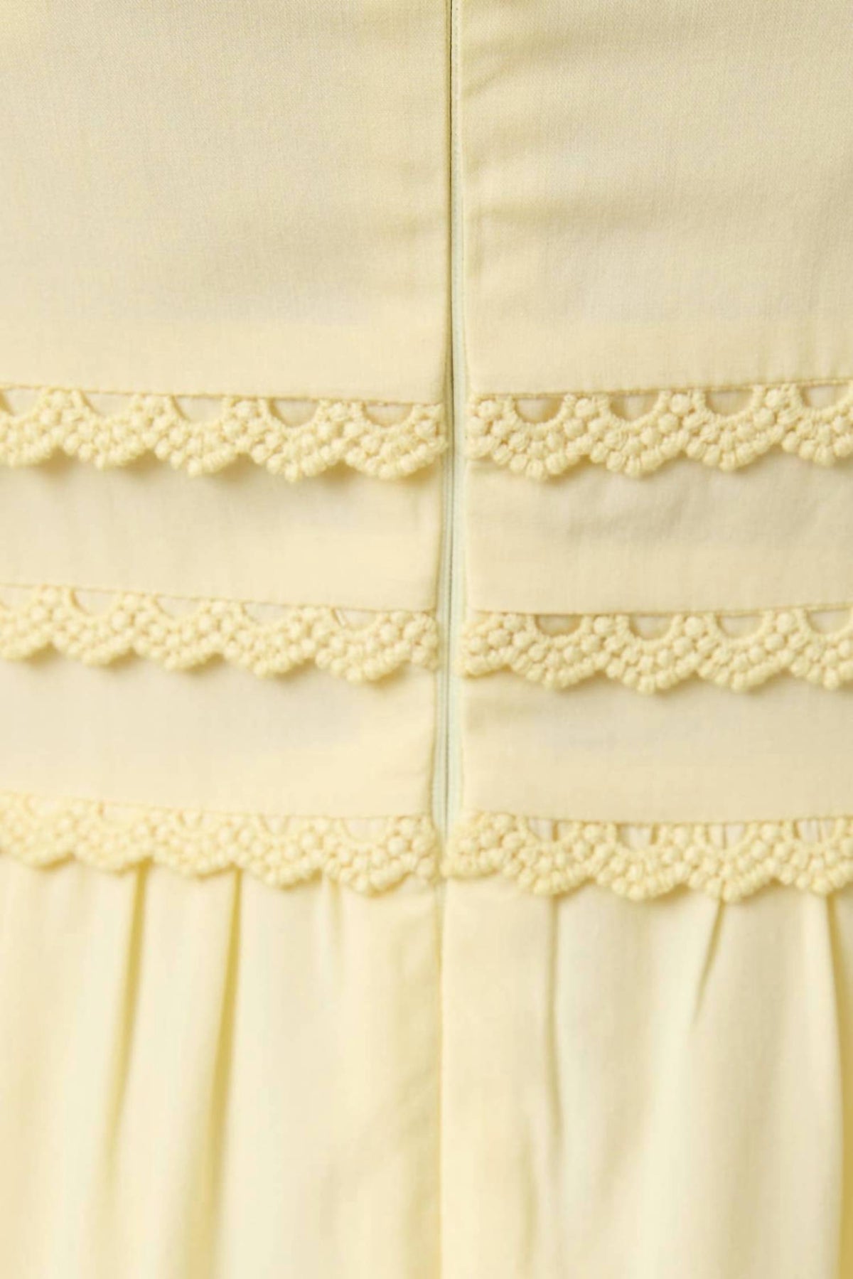 Lady Lace Trim Maxi Dress