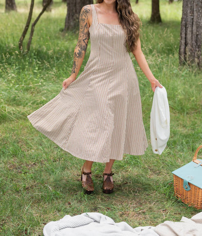 Margery Stripe Dress
