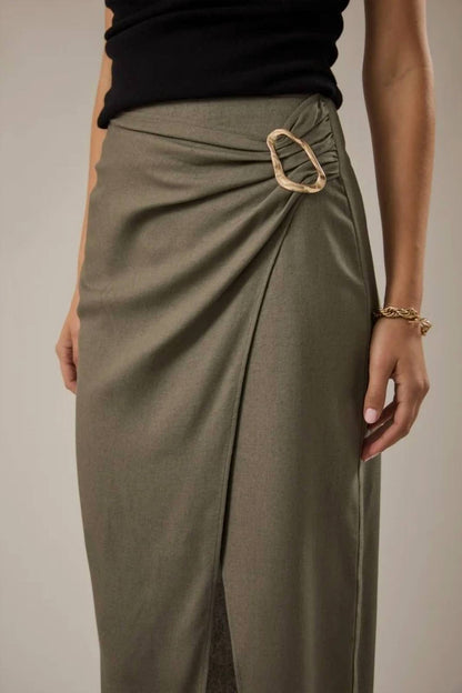Metal Accent Skirt