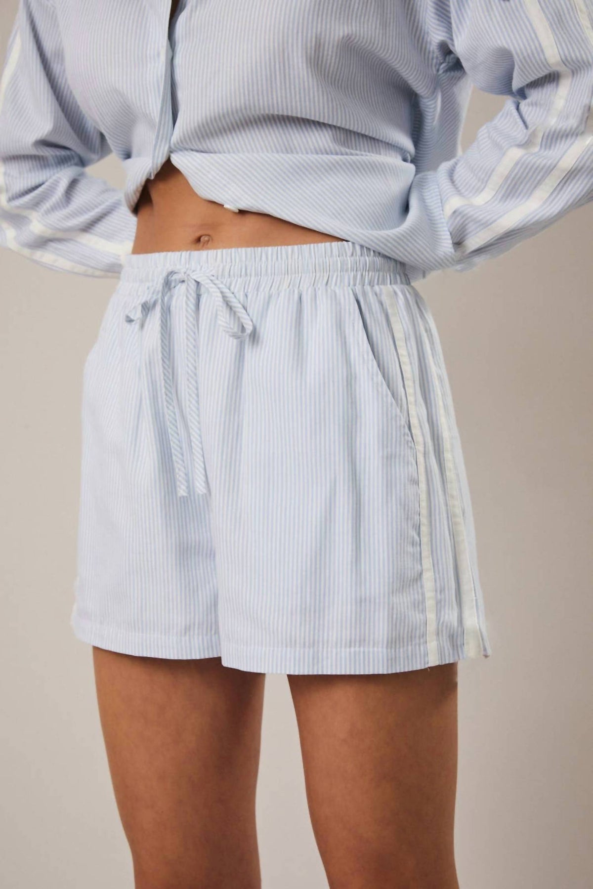 Side Stripe Detail Shorts
