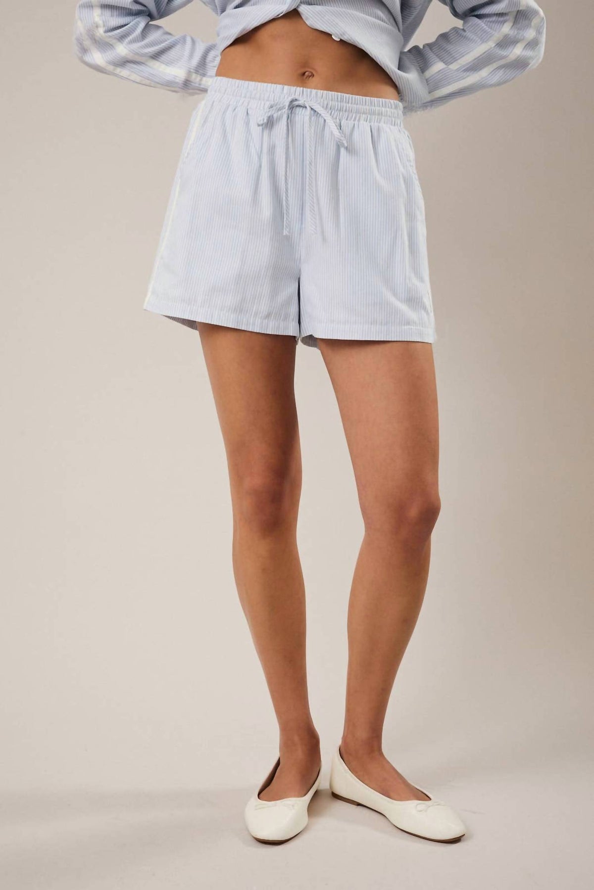 Side Stripe Detail Shorts