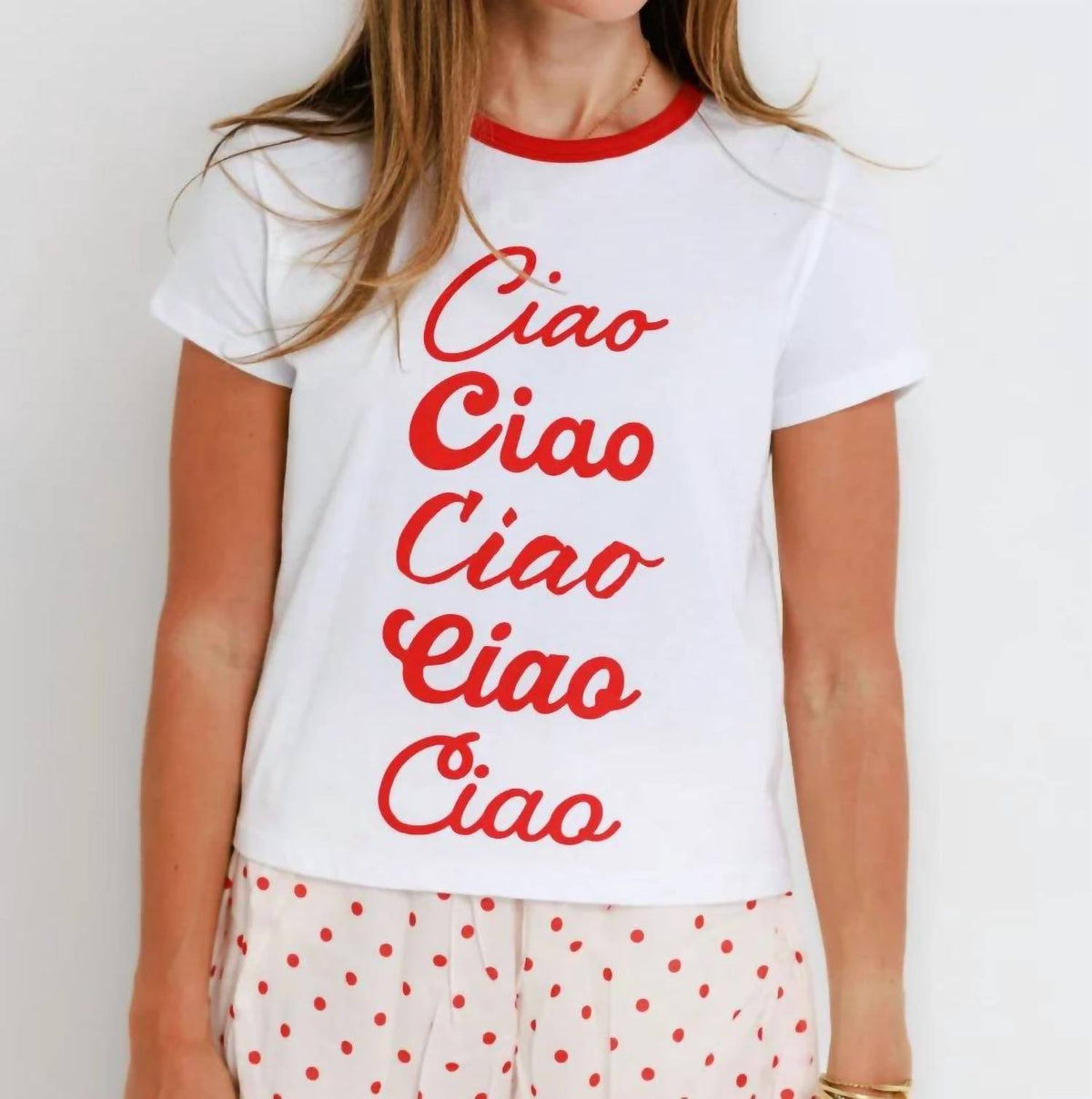 Ciao Ciao Ringer Tee