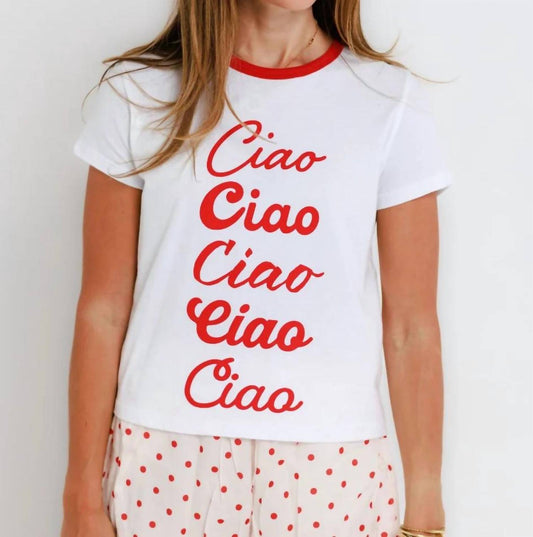 Ciao Ciao Ringer Tee