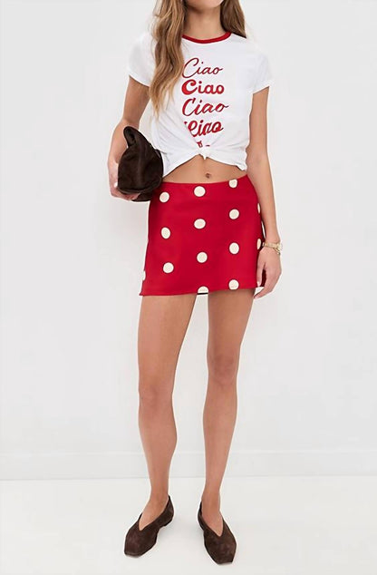 Ciao Ciao Ringer Tee