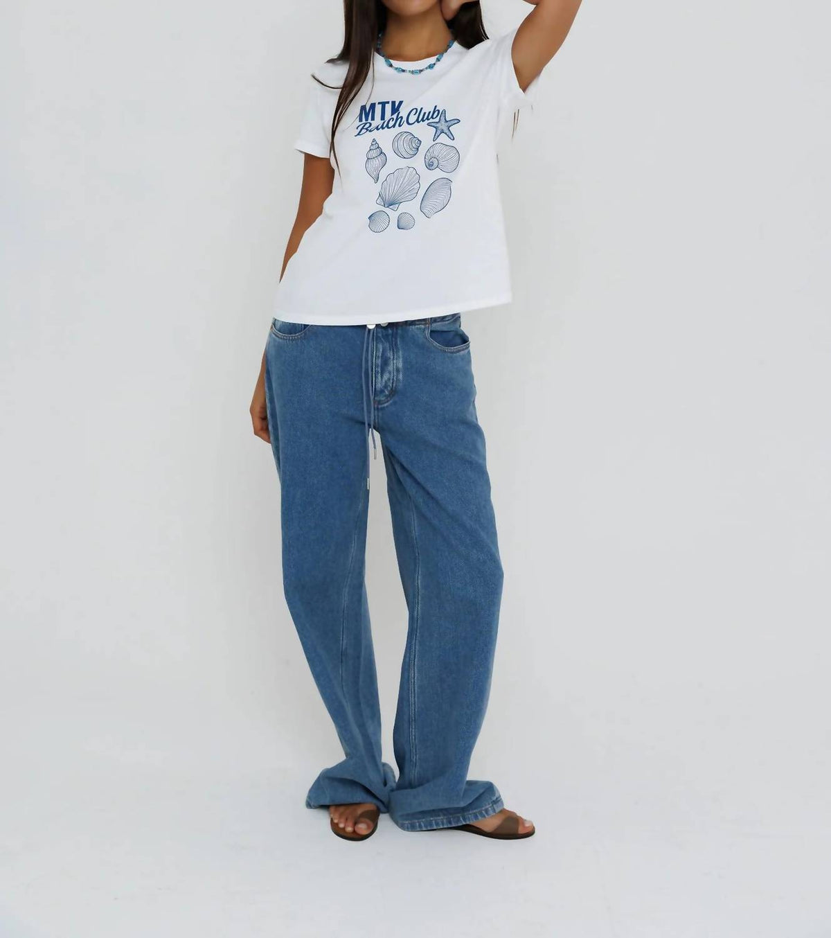 MTK Beach Club Femme Crew Tee