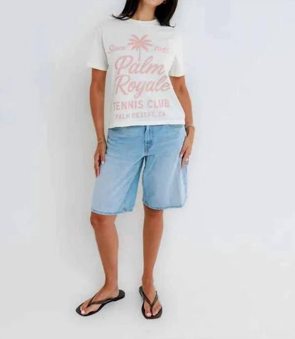 Palm Royale Tennis Everyday Tee
