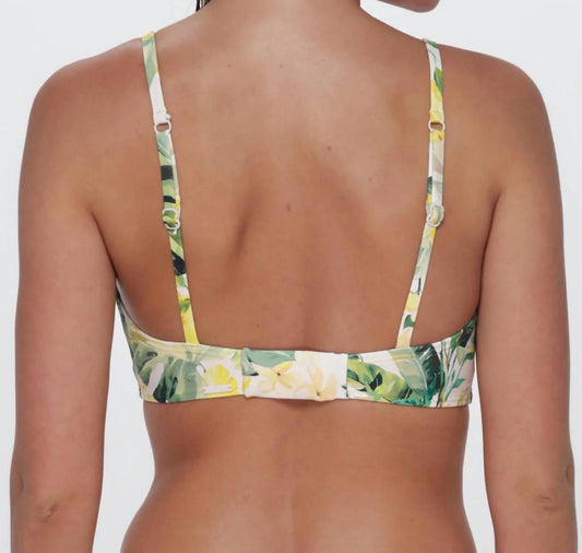 Sunsets Escape Women's Kauai Keyhole Top in Isla Soleil Crepe - view 2