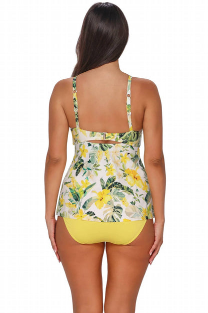 Sunsets Escape Women's Tori Tankini Top in Isla Soleil Crepe - view 3