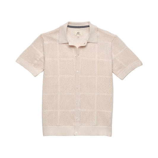 Men's Brent Knit Short Sleeve Sweater Shirt
