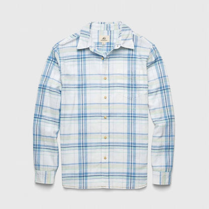 Men's Brian Slub Plaid Shirt