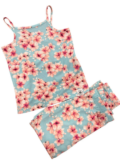Kid's Cherry Blossom Pajama Set
