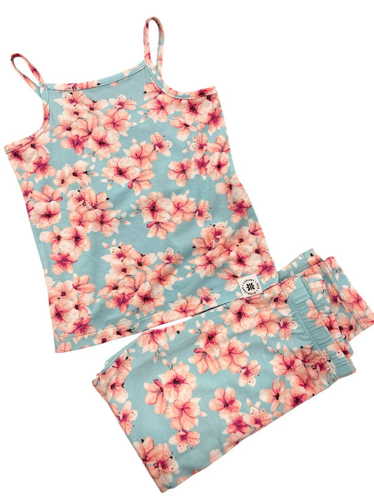 Kid's Cherry Blossom Pajama Set