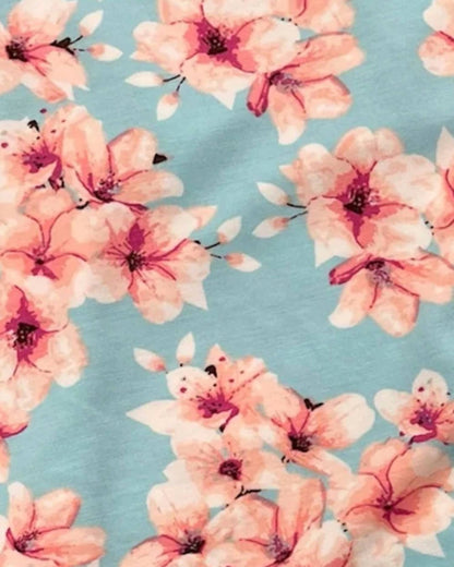Kid's Cherry Blossom Pajama Set