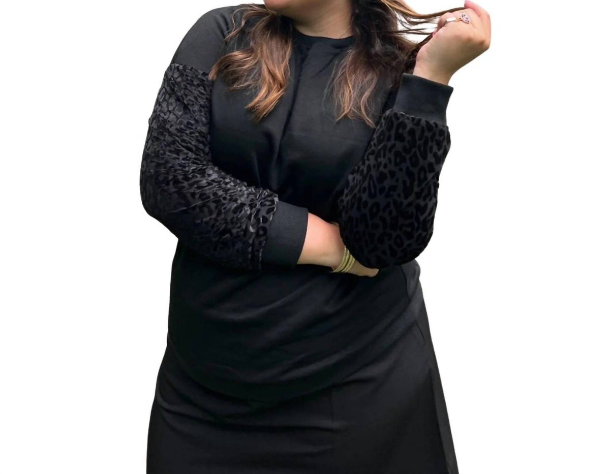 Ideal Leopard Long Sleeve Top