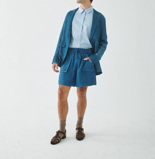 Denim Pull-on Utility Short