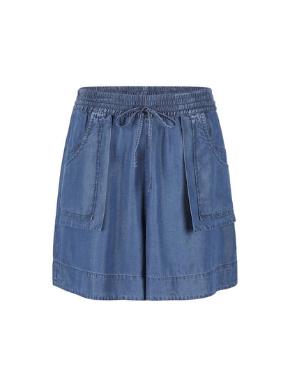 Denim Pull-on Utility Short