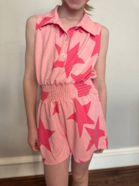 Collared Star Romper