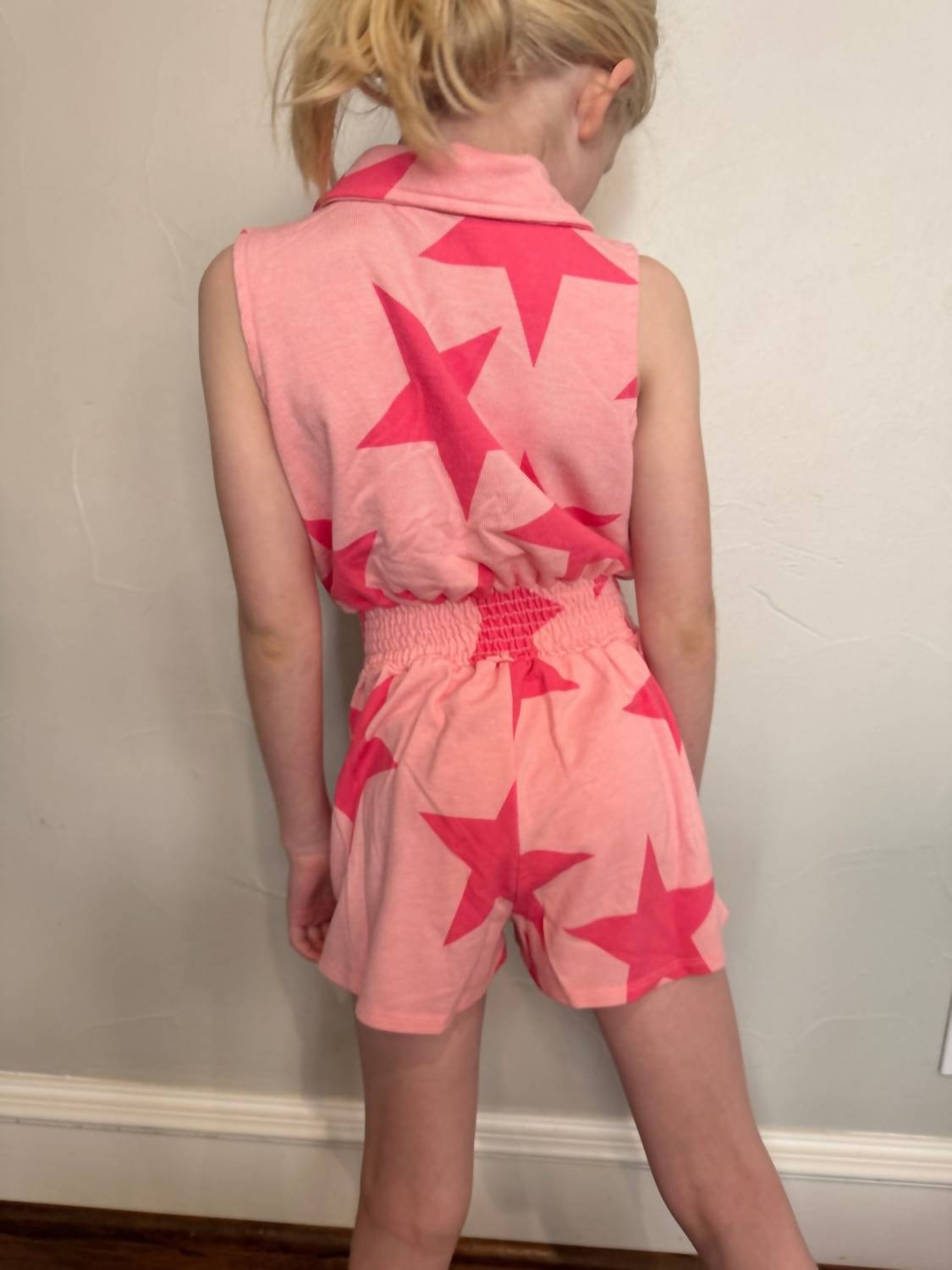 Collared Star Romper