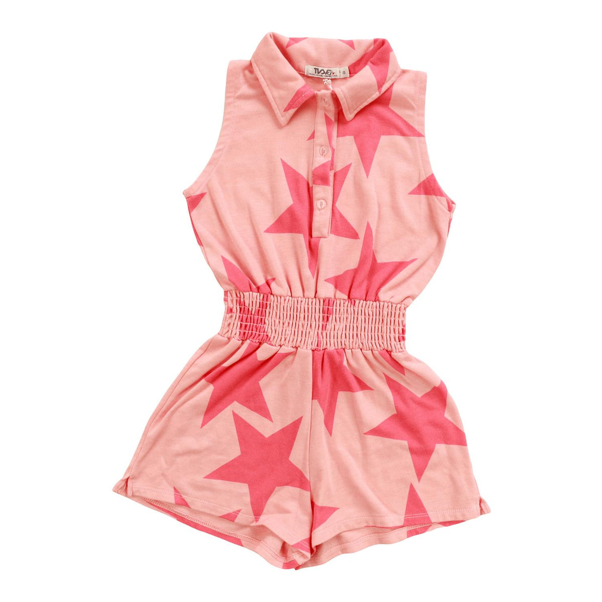 Collared Star Romper