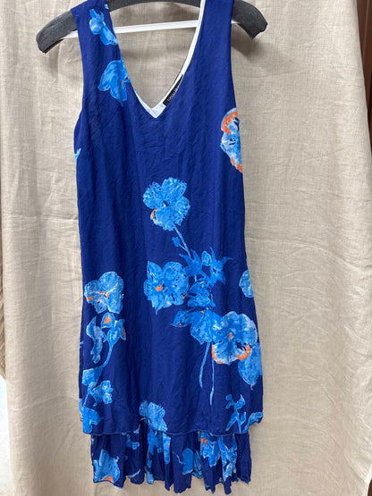 ruffle hem dress