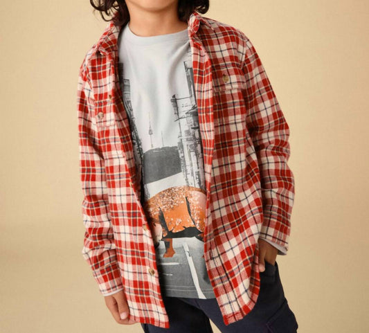 Flannel Button Up Shirt