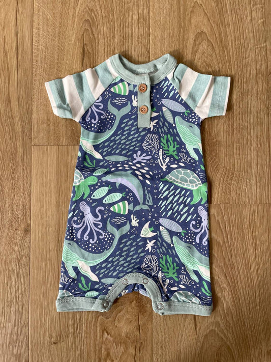 Baby Boys Ocean Romper