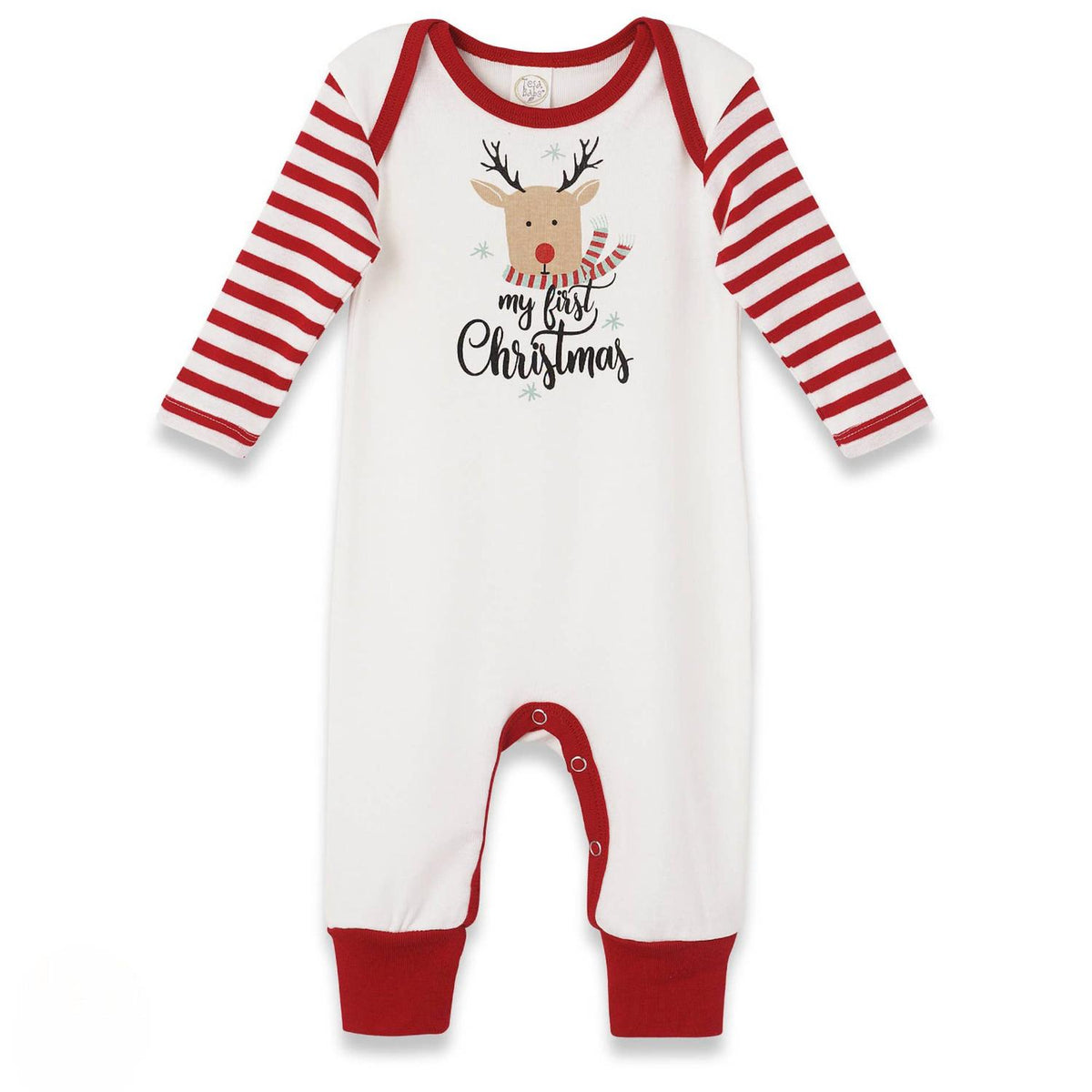 Baby Girls My First Christmas Reindeer Romper