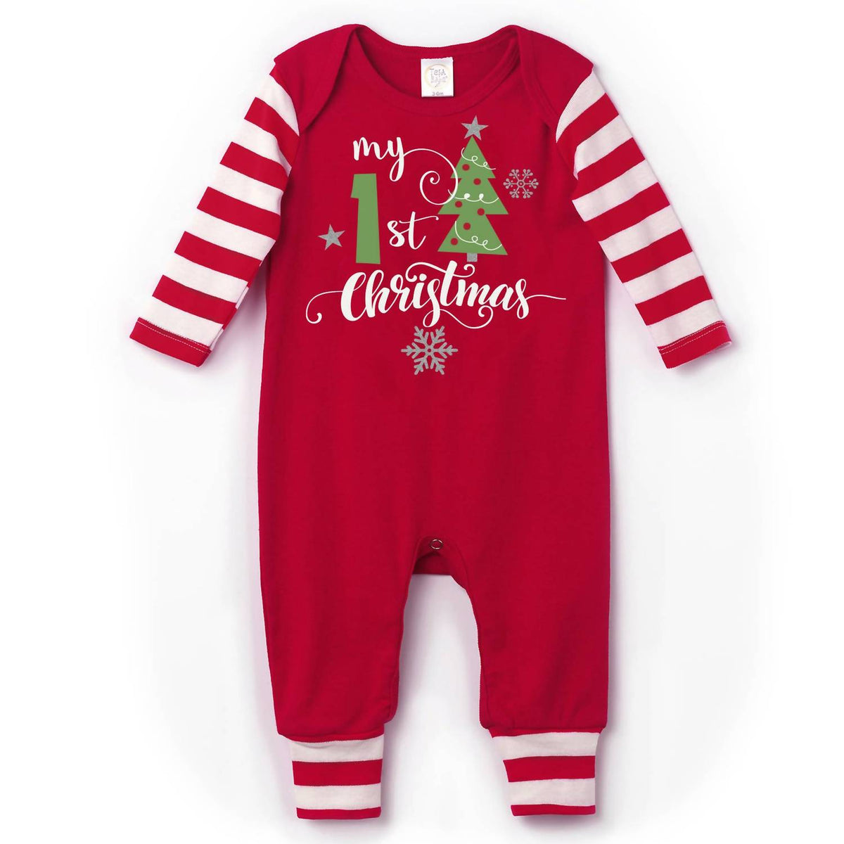 Baby Unisex My First Christmas Romper