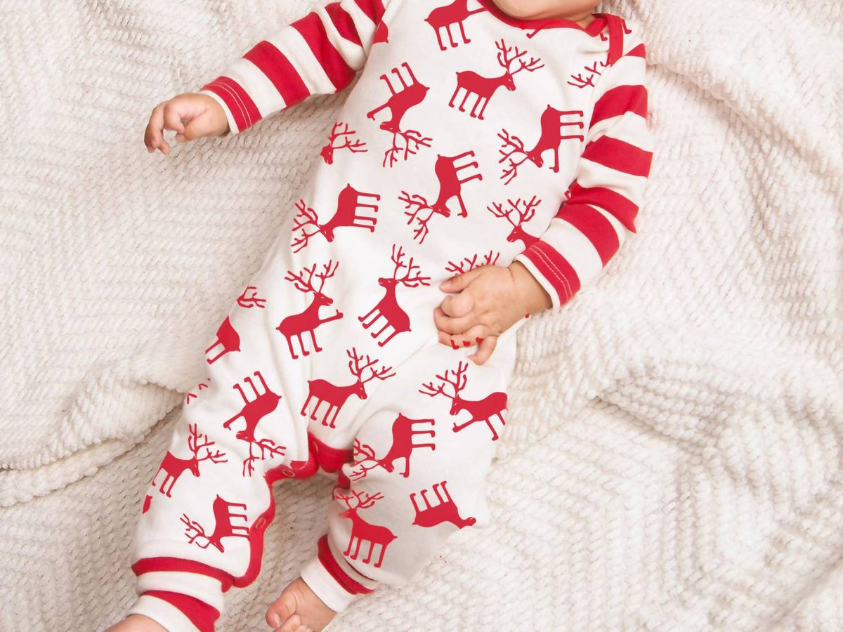 Baby Unisex Reindeer Romper