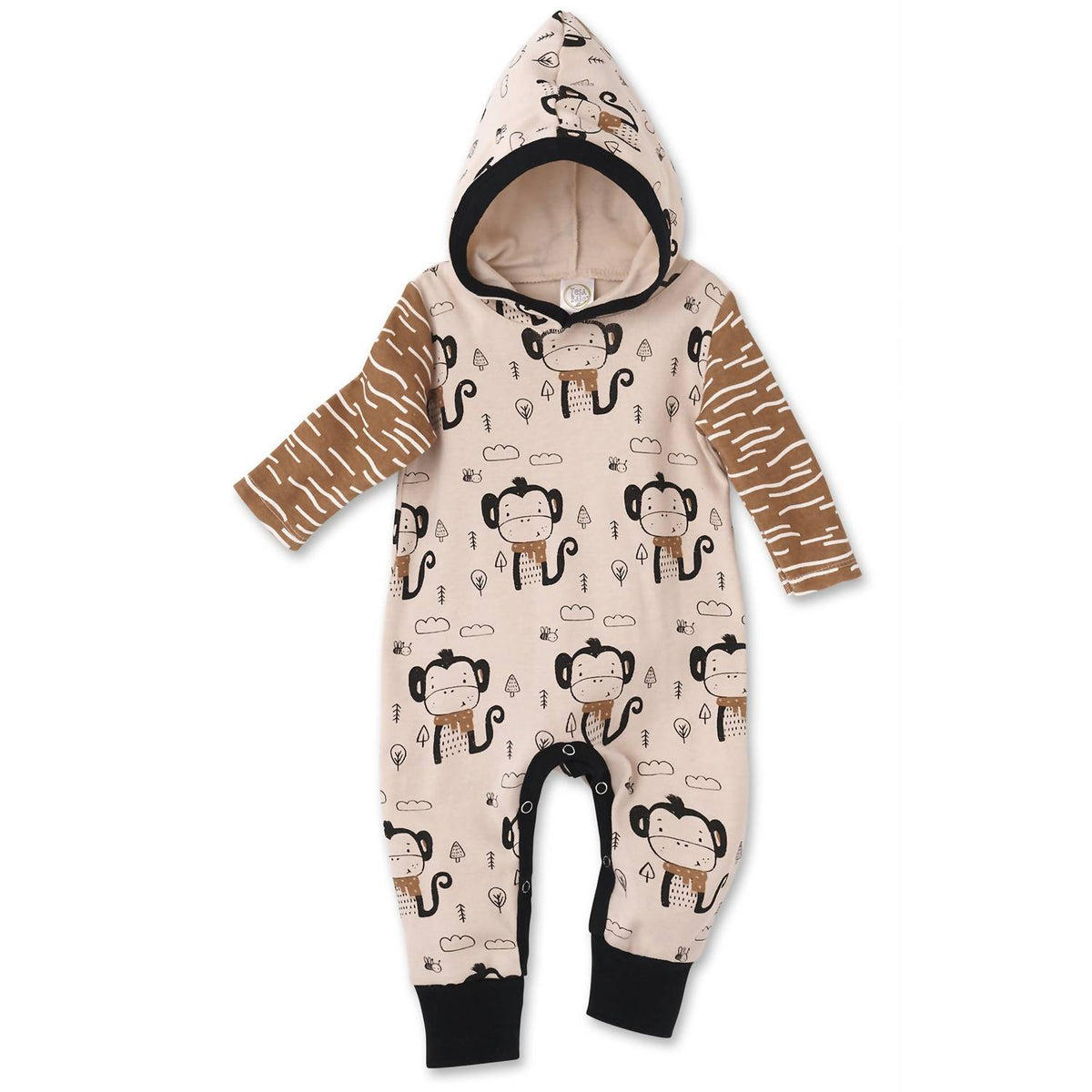 Funky Monkey Hooded Romper