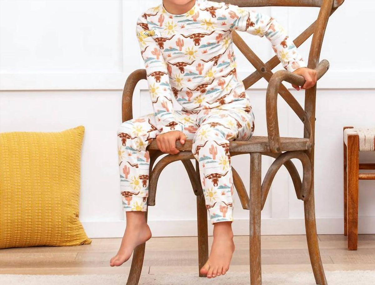 Kids Happy Trails Pajama Set