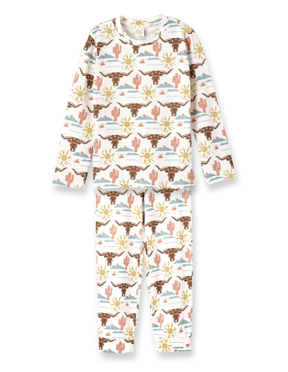 Kids Happy Trails Pajama Set