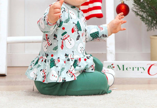 Frosty Fun Snowman 2 Piece Set