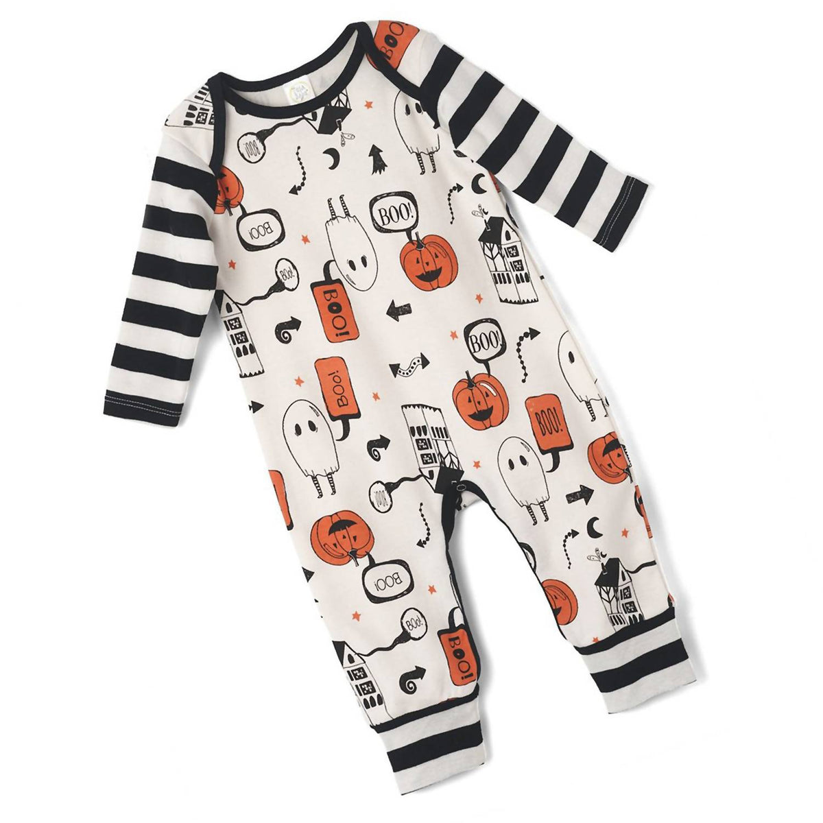 Tesa Babe "Peek-A-Boo!" Halloween Romper for Baby Girls and Baby Boys