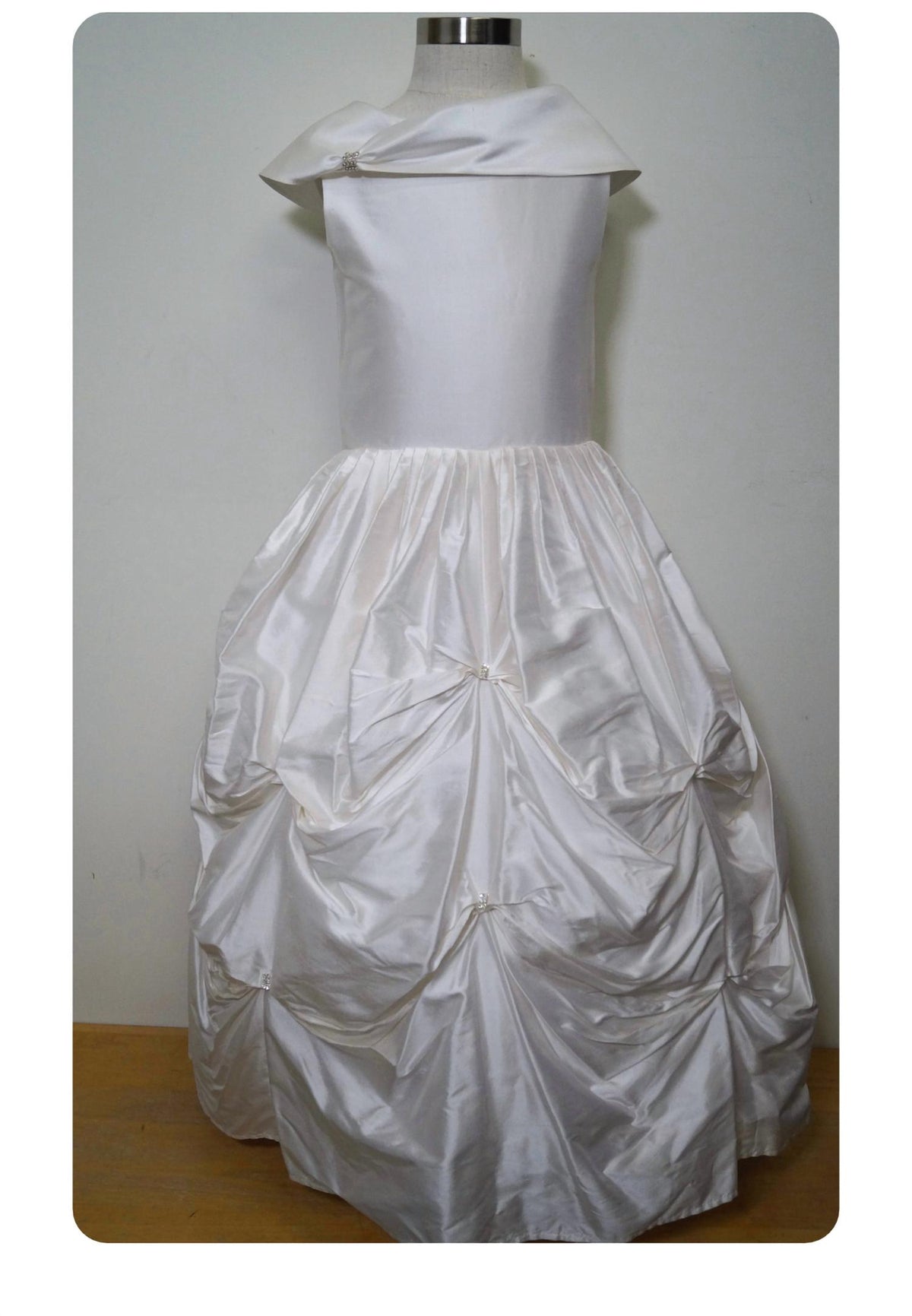 Girl's Dress With Rhinestones