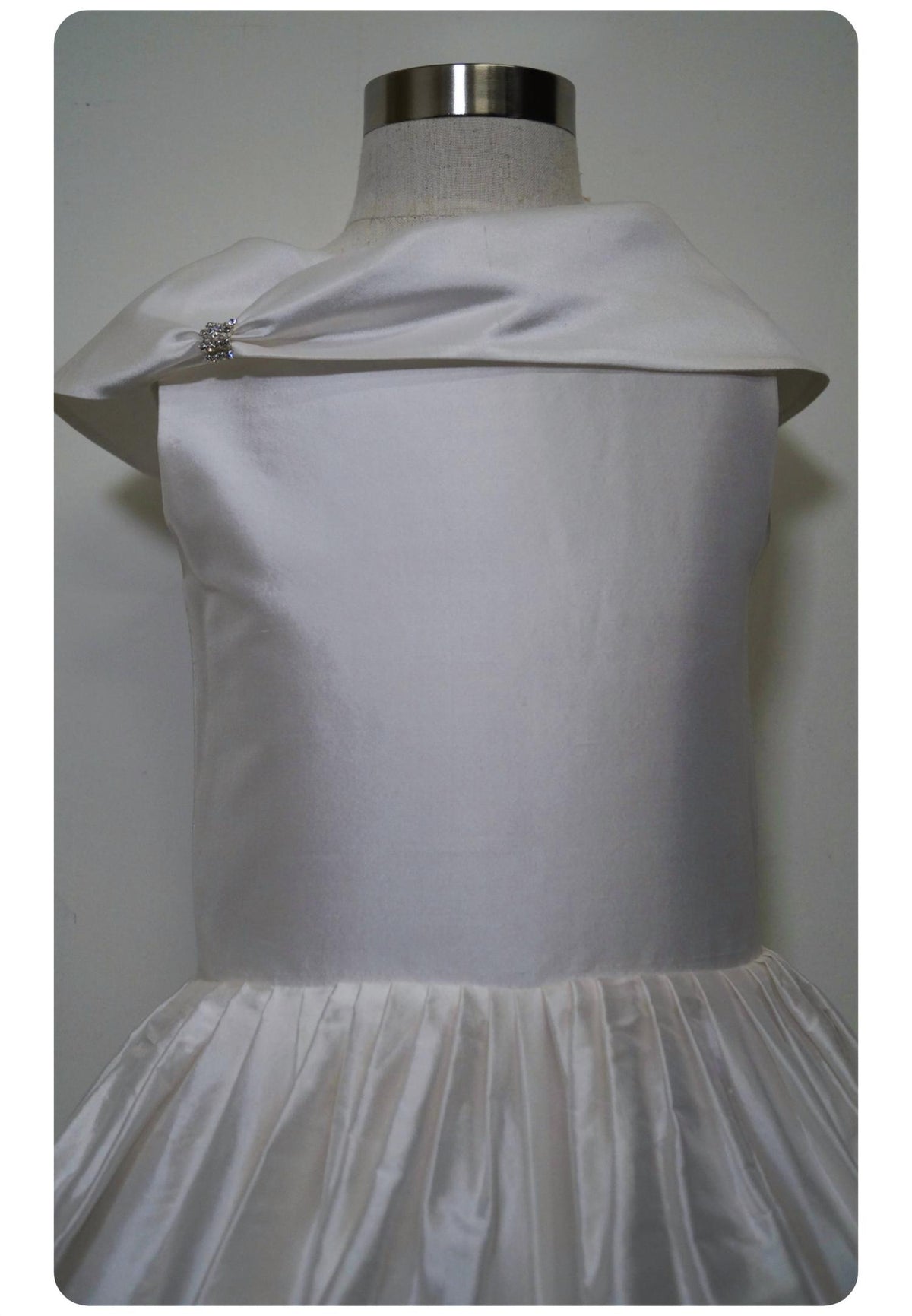 Girl's Dress With Rhinestones
