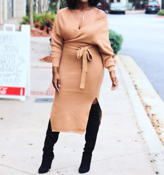 Renee Midi Sweater Dress