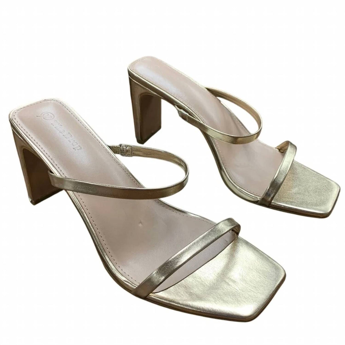 Women's Open Toe Heel Slide Sandal