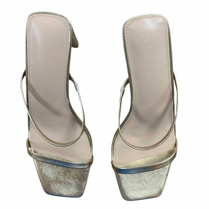 Women's Open Toe Heel Slide Sandal