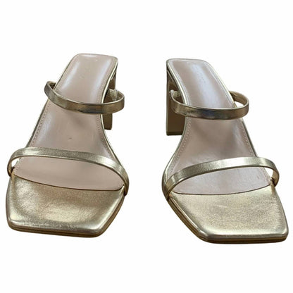 Women's Open Toe Heel Slide Sandal