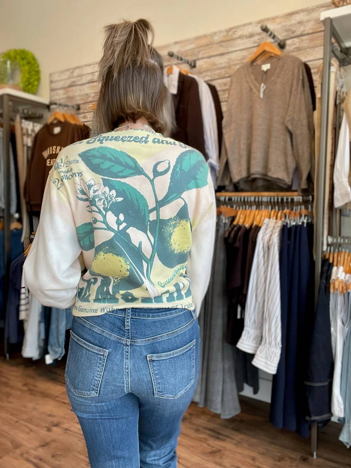 Lemonade Crewneck Sweater