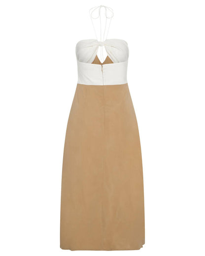 Let's Split Slip Midi Dress