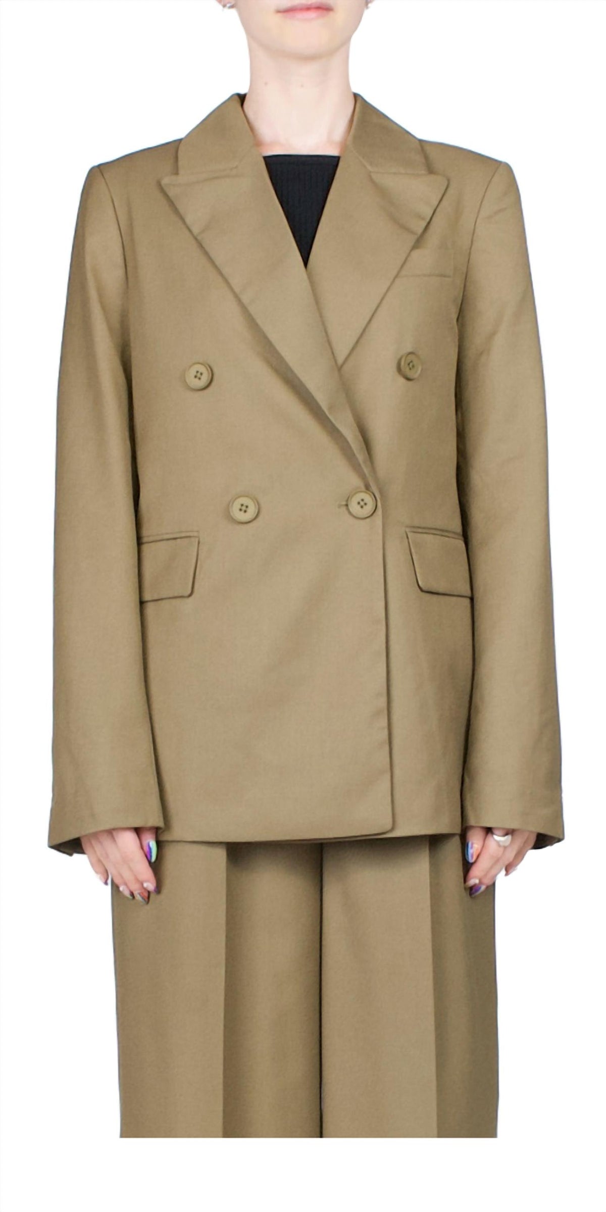 Resolute Double Breasted Blazer