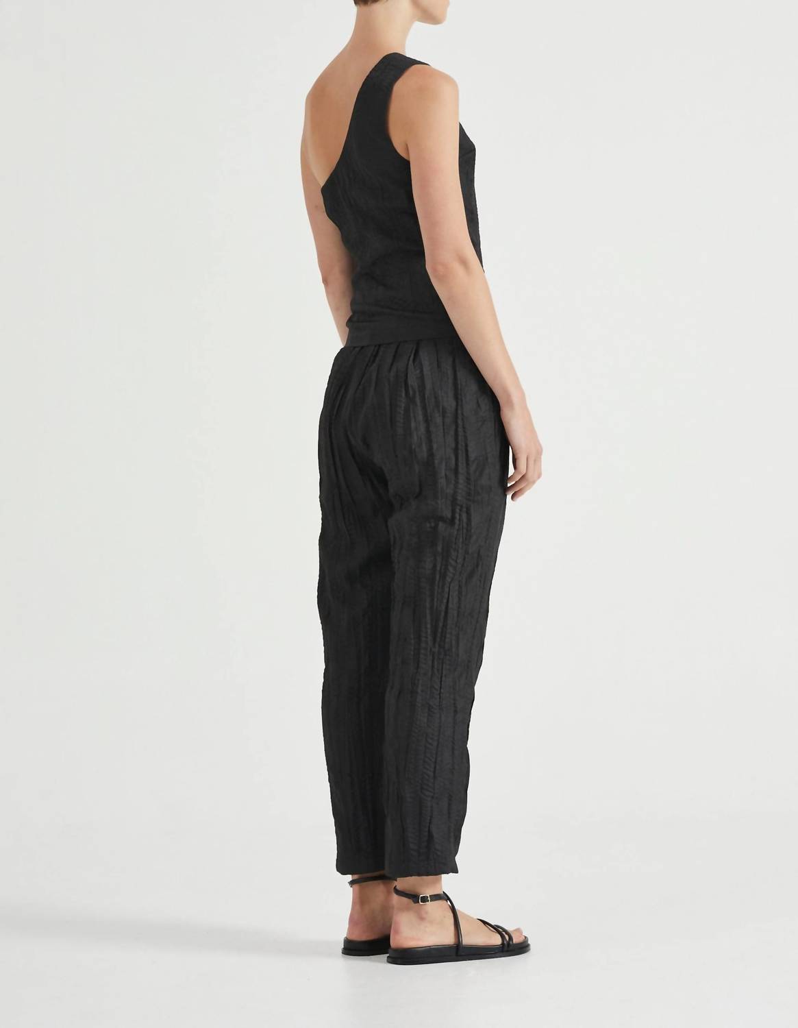 Rolling Wave One Shoulder Top