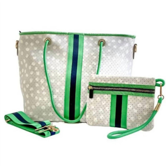 Spotted Neoprene Tote